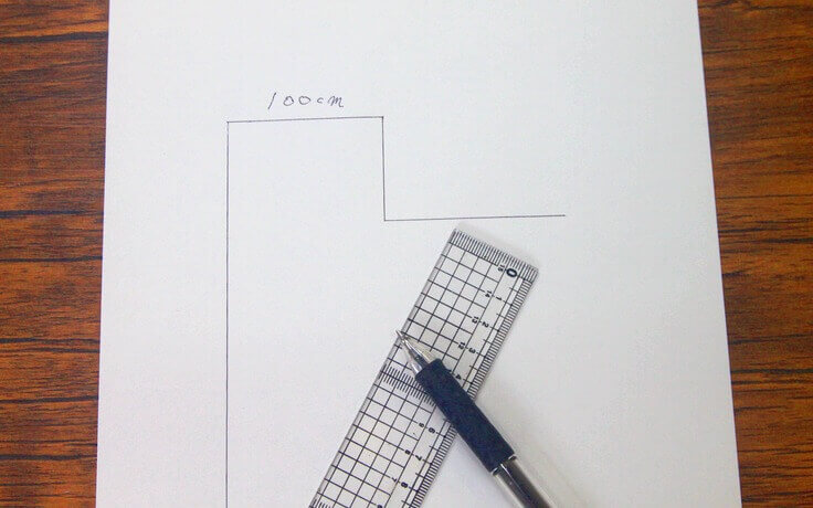 寸法を記載する 寸法を記載